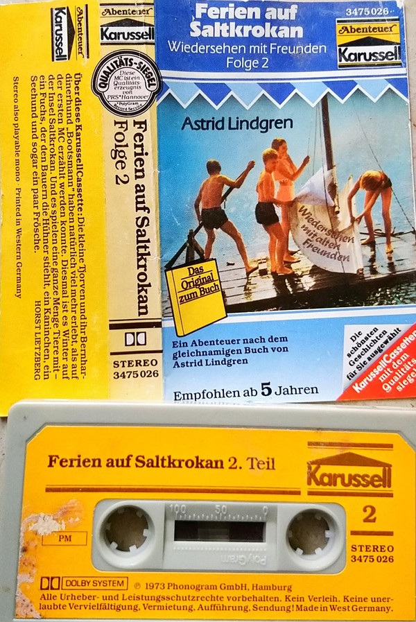 Cover Astrid Lindgren - Ferien Auf Saltkrokan (Wiedersehen Mit Freunden) Folge 2 (Cass) Schallplatten Ankauf