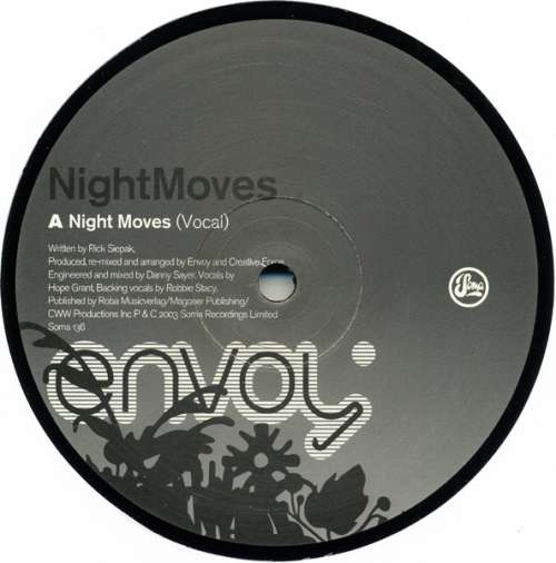 Cover Envoy - Night Moves (12) Schallplatten Ankauf