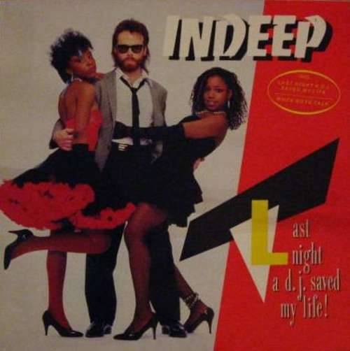 Cover Indeep - Last Night A DJ Saved My Life! (LP, Album) Schallplatten Ankauf