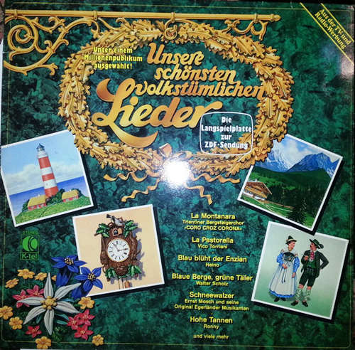 Bild Various - Unsere Schönsten Volkstümlichen Lieder (LP, Comp) Schallplatten Ankauf