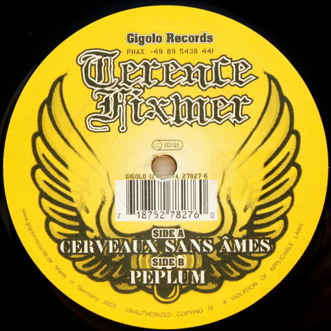 Cover Terence Fixmer - Cerveaux Sans Âmes (12) Schallplatten Ankauf