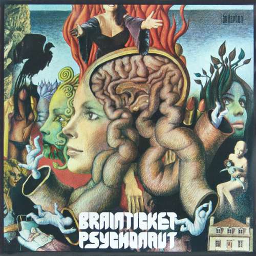 Cover Brainticket - Psychonaut (LP, Album, RE) Schallplatten Ankauf