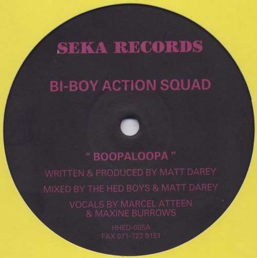 Cover Bi Boy Action Squad - Boopaloopa (12) Schallplatten Ankauf