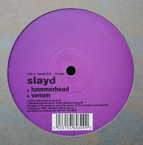 Cover Slayd - Hammerhead (12) Schallplatten Ankauf