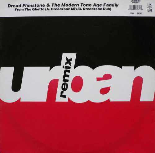 Cover Dread Flimstone & The Modern Tone Age Family* - From The Ghetto (12) Schallplatten Ankauf