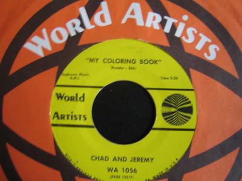 Cover Chad & Jeremy - From A Window / My Coloring Book (7, Single) Schallplatten Ankauf