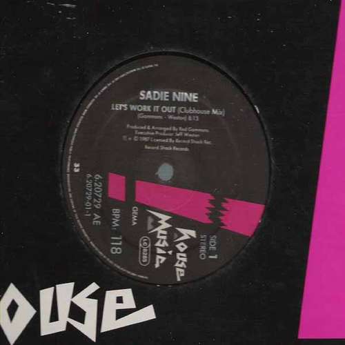 Cover Sadie Nine - Let's Work It Out (12, Maxi) Schallplatten Ankauf