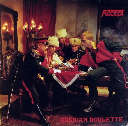 Cover Accept - Russian Roulette (LP, Album) Schallplatten Ankauf