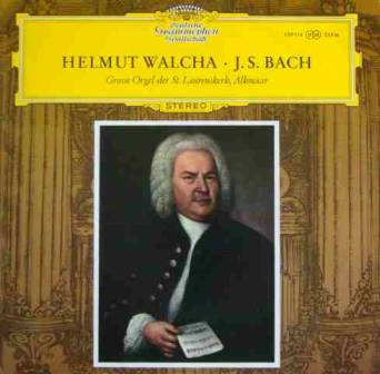Bild Helmut Walcha · J. S. Bach* - Orgelmusik (Grosse Orgel Der St. Laurenskerk, Alkmaar) (LP, Album, RP) Schallplatten Ankauf