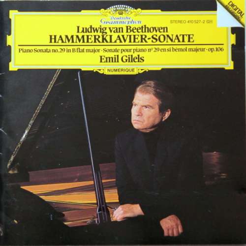 Cover Ludwig van Beethoven, Emil Gilels - Hammerklavier-Sonate (CD, Album) Schallplatten Ankauf