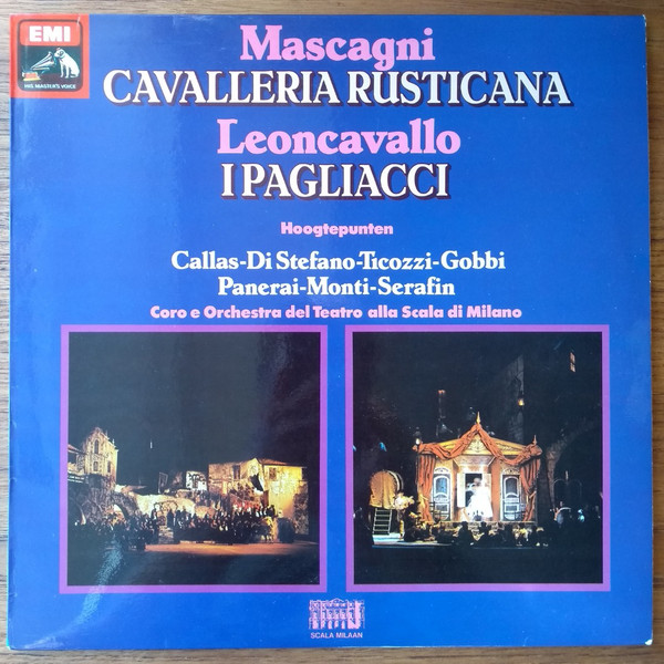Cover Pietro Mascagni, Ruggiero Leoncavallo - Cavalleria Rusticana - Hoogtepunten; I Pagliacci - Hoogtepunten (LP) Schallplatten Ankauf