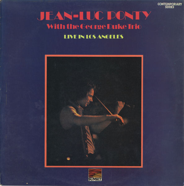 Cover Jean-Luc Ponty With The George Duke Trio* - Live In Los Angeles (LP, Album) Schallplatten Ankauf
