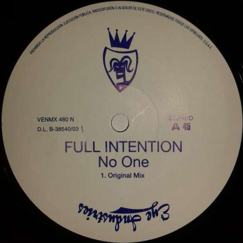 Bild Full Intention - No One (12) Schallplatten Ankauf