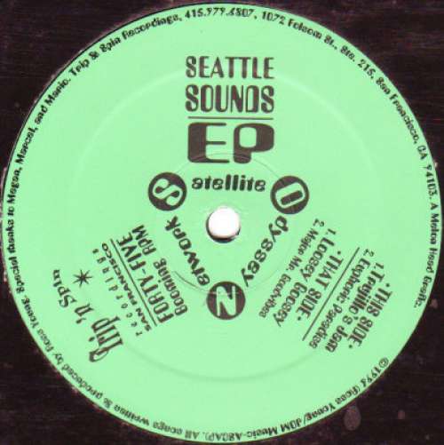 Cover Satellite Odyssey Network - Seattle Sounds EP (12, EP) Schallplatten Ankauf