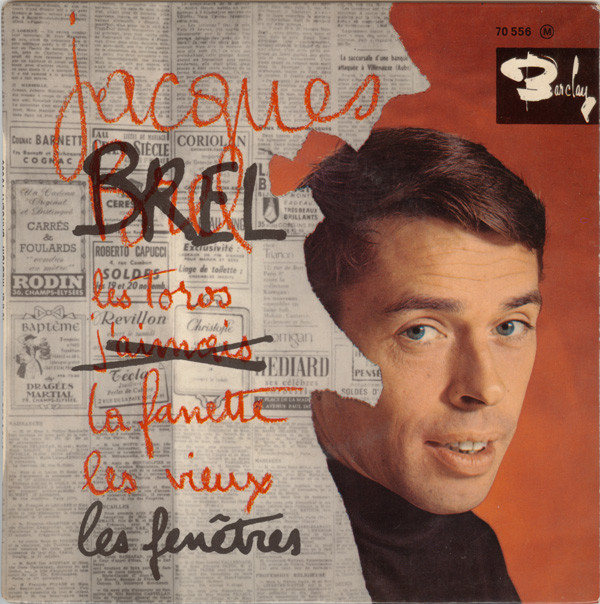 Cover Jacques Brel - Les Toros (7, EP, RE) Schallplatten Ankauf