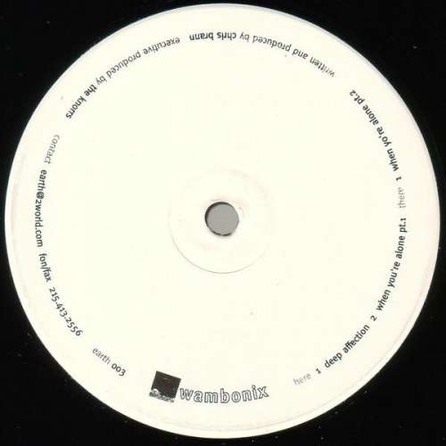 Cover Wambonix - When You're Alone (12) Schallplatten Ankauf