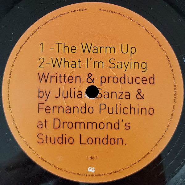 Cover Julian & Fernando - The Warm Up / What I'm Saying (12) Schallplatten Ankauf