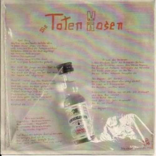 Cover Die Toten Hosen - Bommerlunder / Opel Gang (7, Single) Schallplatten Ankauf
