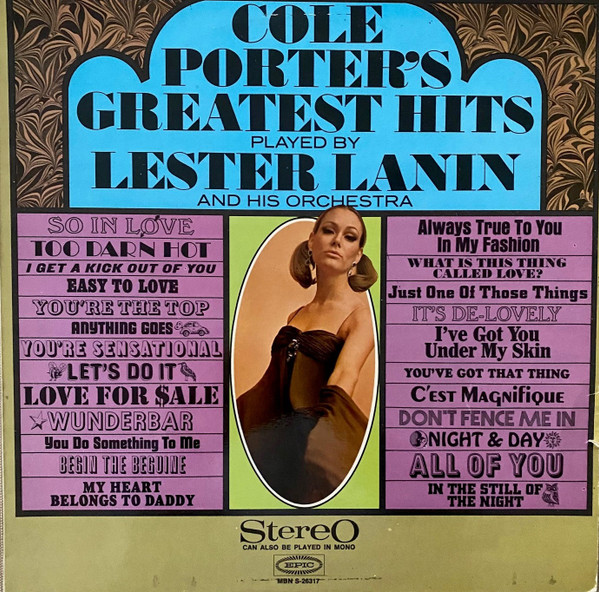 Cover Lester Lanin And His Orchestra - Cole Porter's Greatest Hits Played By Lester Lanin And His Orchestra (LP, Album) Schallplatten Ankauf