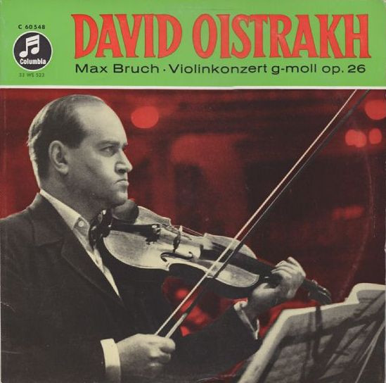 Cover David Oistrakh*, Max Bruch - Violinkonzert G-moll Op. 26 (Konzert Für Violine Und Orchester Nr. 1 G-moll Op. 26) (10, Mono) Schallplatten Ankauf