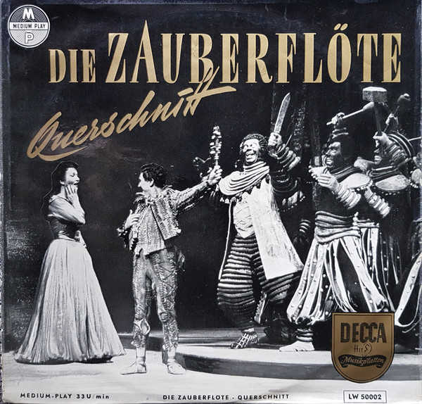 Cover Wolfgang Amadeus Mozart - Die Zauberflöte - Querschnitt (10, Med) Schallplatten Ankauf
