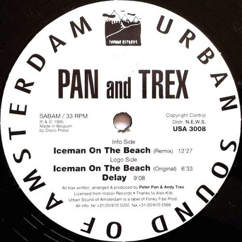Cover Pan* And Trex* - Iceman On The Beach (12) Schallplatten Ankauf