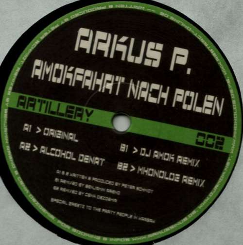 Cover Arkus P. - Amokfahrt Nach Polen (12, Gre) Schallplatten Ankauf