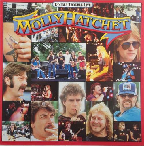 Cover Molly Hatchet - Double Trouble Live (2xLP, Album) Schallplatten Ankauf