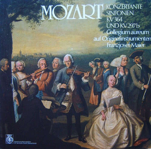 Cover Mozart* - Collegium Aureum, Franzjosef Maier - Konzertante Sinfonien KV 364 Und KV 297b (LP) Schallplatten Ankauf