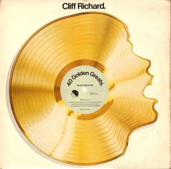 Cover Cliff Richard - 40 Golden Greats (2xLP, Album, Comp, RM) Schallplatten Ankauf