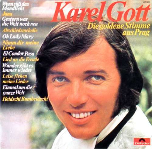 Cover Karel Gott - Die Goldene Stimme Aus Prag (LP) Schallplatten Ankauf