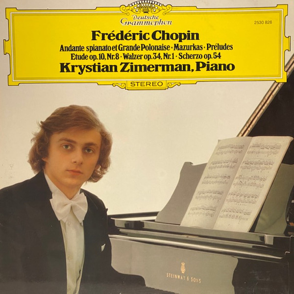 Cover Frédéric Chopin – Krystian Zimerman - Klavierwerke (LP) Schallplatten Ankauf