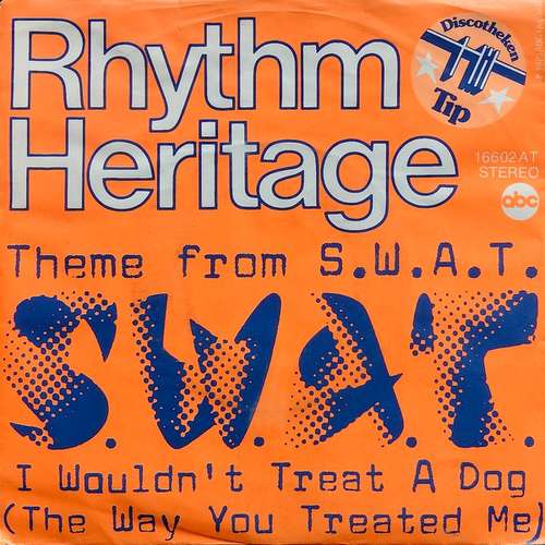 Cover Rhythm Heritage - Theme From S.W.A.T. (7, Single) Schallplatten Ankauf