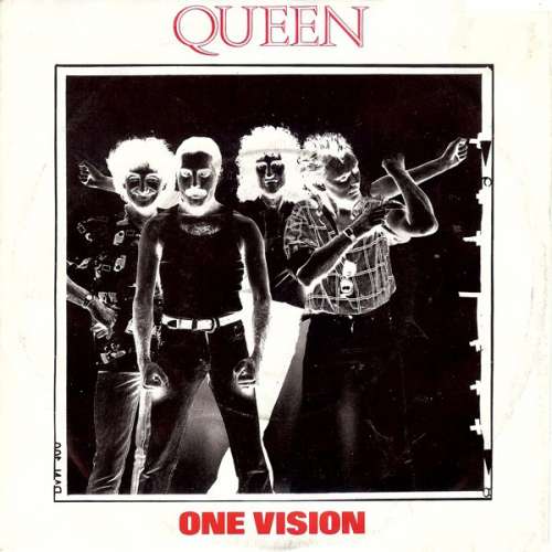 Cover Queen - One Vision (7, Single) Schallplatten Ankauf