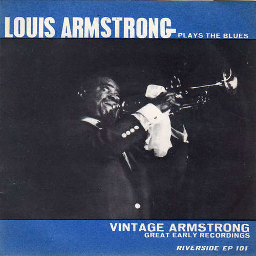 Cover Louis Armstrong - Plays The Blues (7, EP) Schallplatten Ankauf
