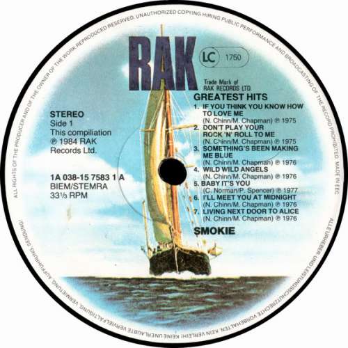 Cover Smokie - Greatest Hits (LP, Comp) Schallplatten Ankauf