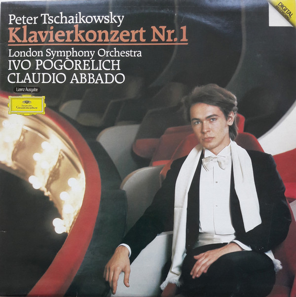 Cover Peter Tschaikowsky*, London Symphony Orchestra*, Ivo Pogorelich, Claudio Abbado - Klavierkonzert Nr. 1 (LP) Schallplatten Ankauf