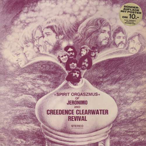 Cover zu Jeronimo (2) And Creedence Clearwater Revival - Spirit Orgaszmus (LP, Comp, Pin) Schallplatten Ankauf
