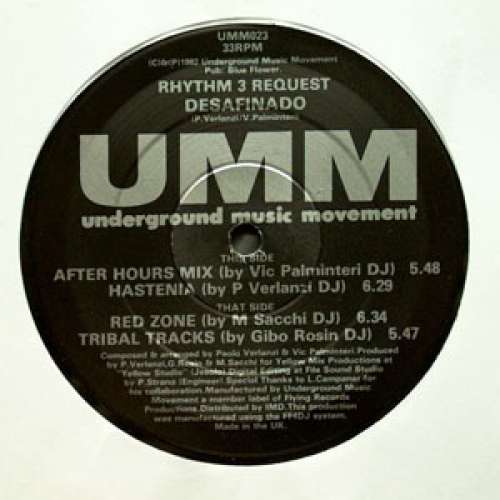 Cover Rhythm 3 Request - Desafinado (12) Schallplatten Ankauf