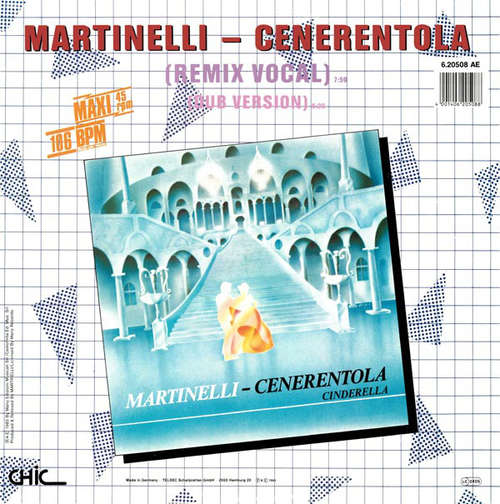Cover Martinelli - Cenerentola (Cinderella) (Remix) (12, Maxi) Schallplatten Ankauf