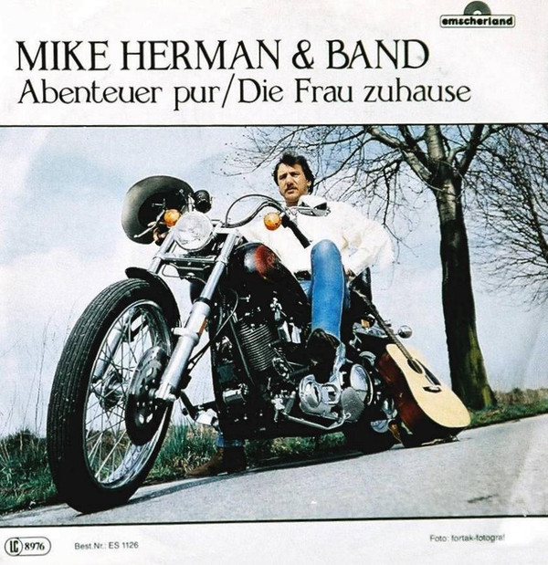 Cover Mike Herman (2) - Abenteuer Pur / Die Frau Zuhause (7, Single) Schallplatten Ankauf