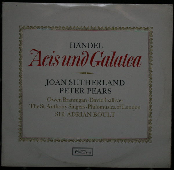 Bild Händel* / Joan Sutherland, Peter Pears - Acis Und Galatea (2xLP) Schallplatten Ankauf