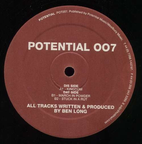 Cover Ben Long - Potential 007 (12) Schallplatten Ankauf