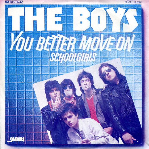 Cover The Boys (2) - You Better Move On / Schoolgirls (7, Single) Schallplatten Ankauf