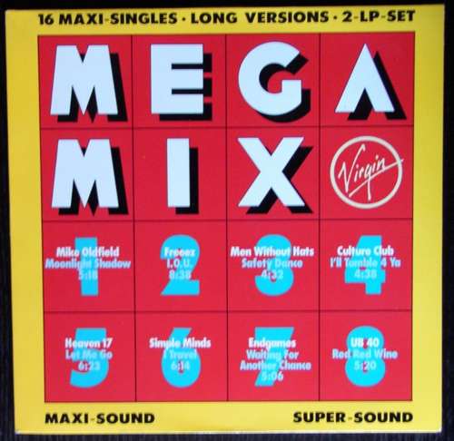 Cover MegaMix 16 Maxi Singles  Long Versions Schallplatten Ankauf