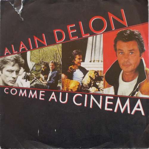 Cover Alain Delon - Comme Au Cinema (7, Single) Schallplatten Ankauf