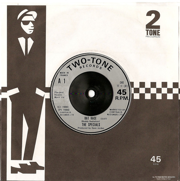 Cover The Specials - Rat Race (7, Single, Fre) Schallplatten Ankauf