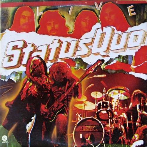 Cover Status Quo - Live (2xLP, Album, RE) Schallplatten Ankauf