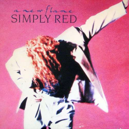 Cover Simply Red - A New Flame (LP, Album) Schallplatten Ankauf