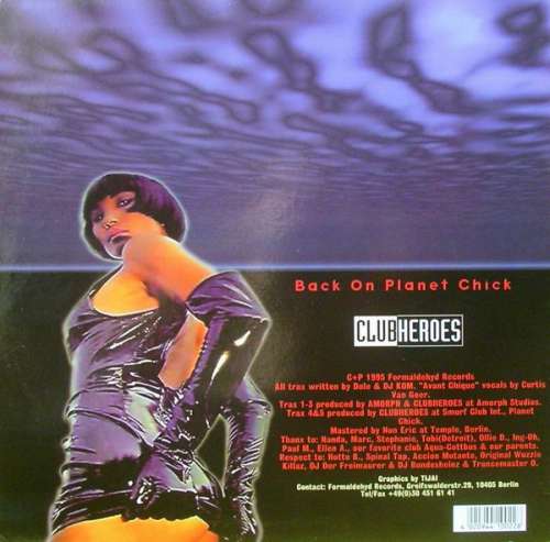 Cover Clubheroes - Back On Planet Chick (12) Schallplatten Ankauf